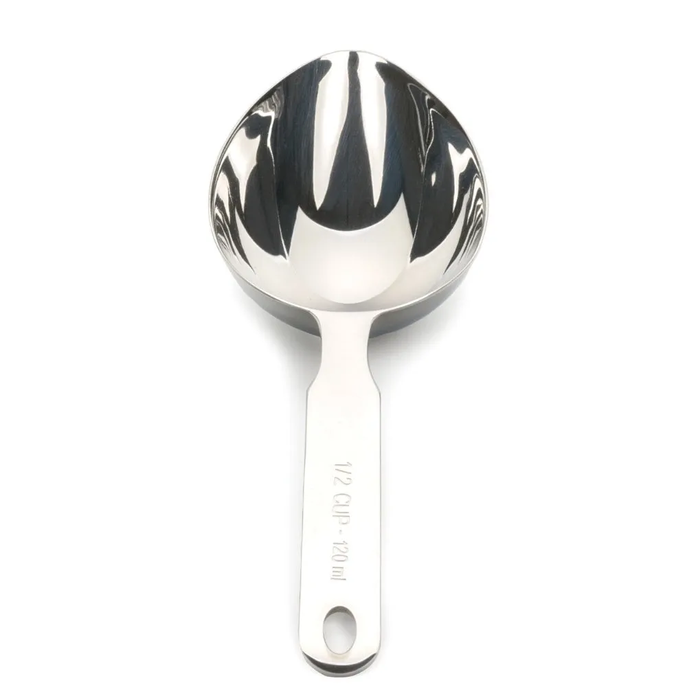 1/2 CUP STAINLESS STEEL SCOOP