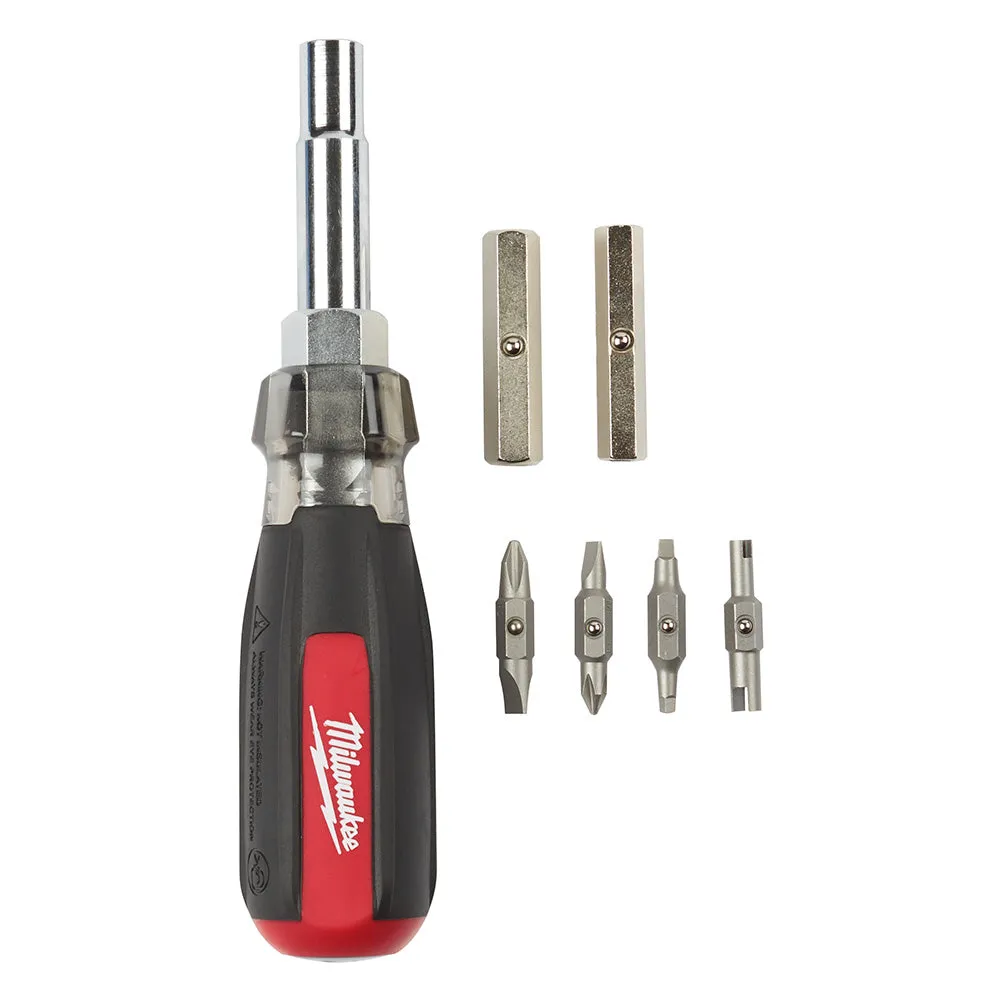 13-in-1 Cushion Grip Screwdriver with Schrader Bit