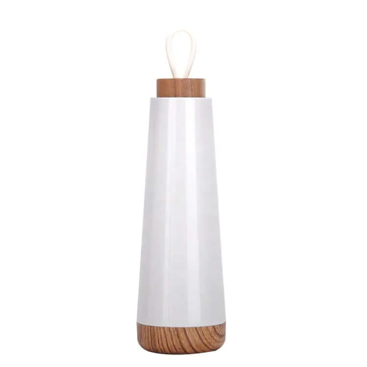 17oz Insulated Bottle with Wooden Lid