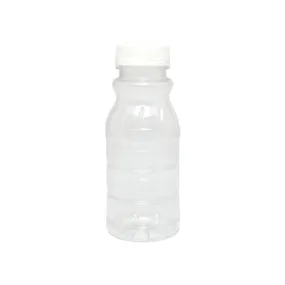 250ml PET Plastic Bottle Grip Design with Cap