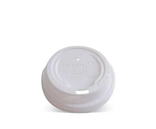 4 oz Single Wall Cup Lids - White