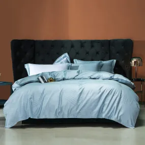 4-Pcs Fancy Macchiato Lorraine Aqua Duvet Set