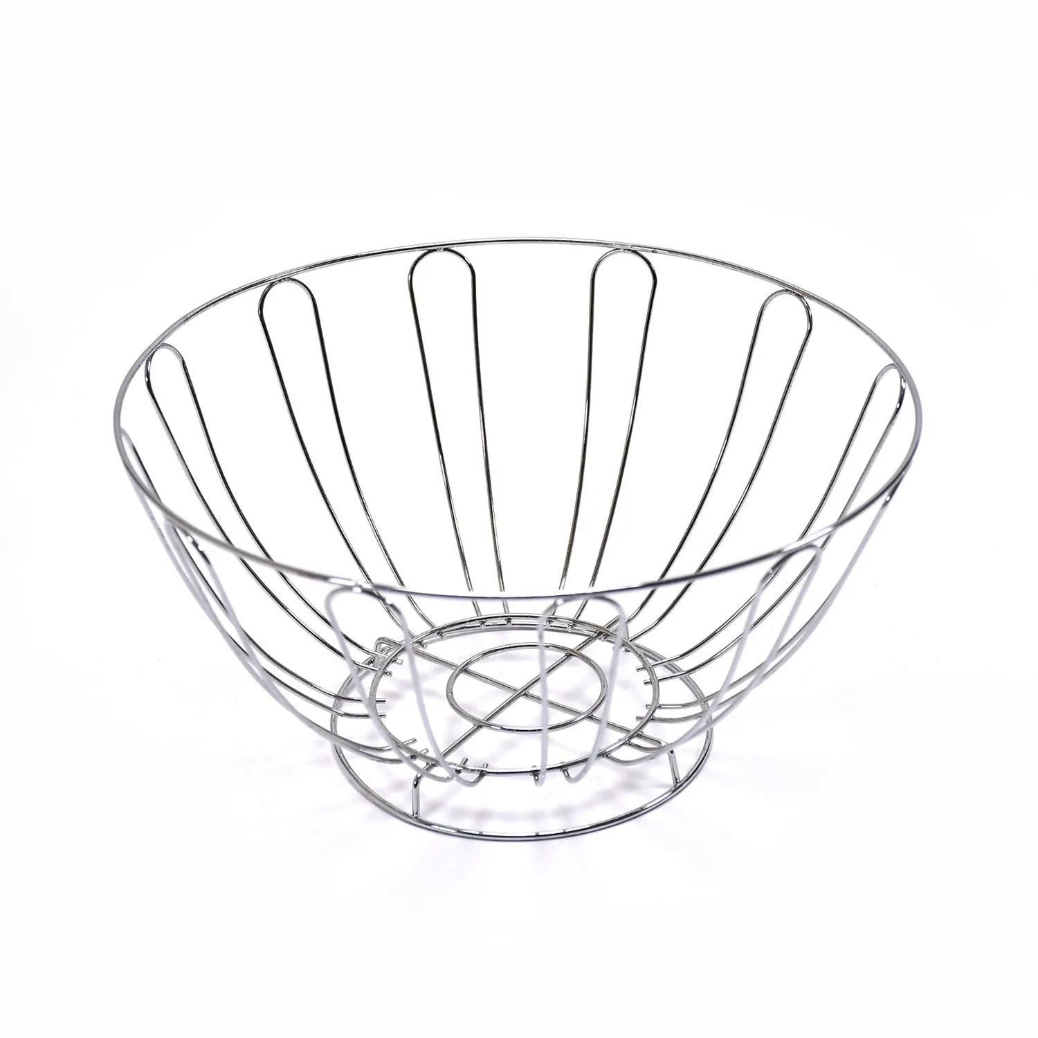 5152 Stainless Steel Folding Fruit and Vegetable Basket for Kitchen / Dining Table / Home