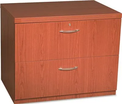 Aberdeen Series Freestanding Lateral File 36W X 24D X 29-1/2H Cherry