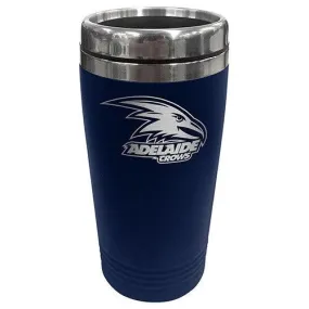 AFL Coffee Travel Mug - Adelaide Crows - Thermal Drink Cup With Lid