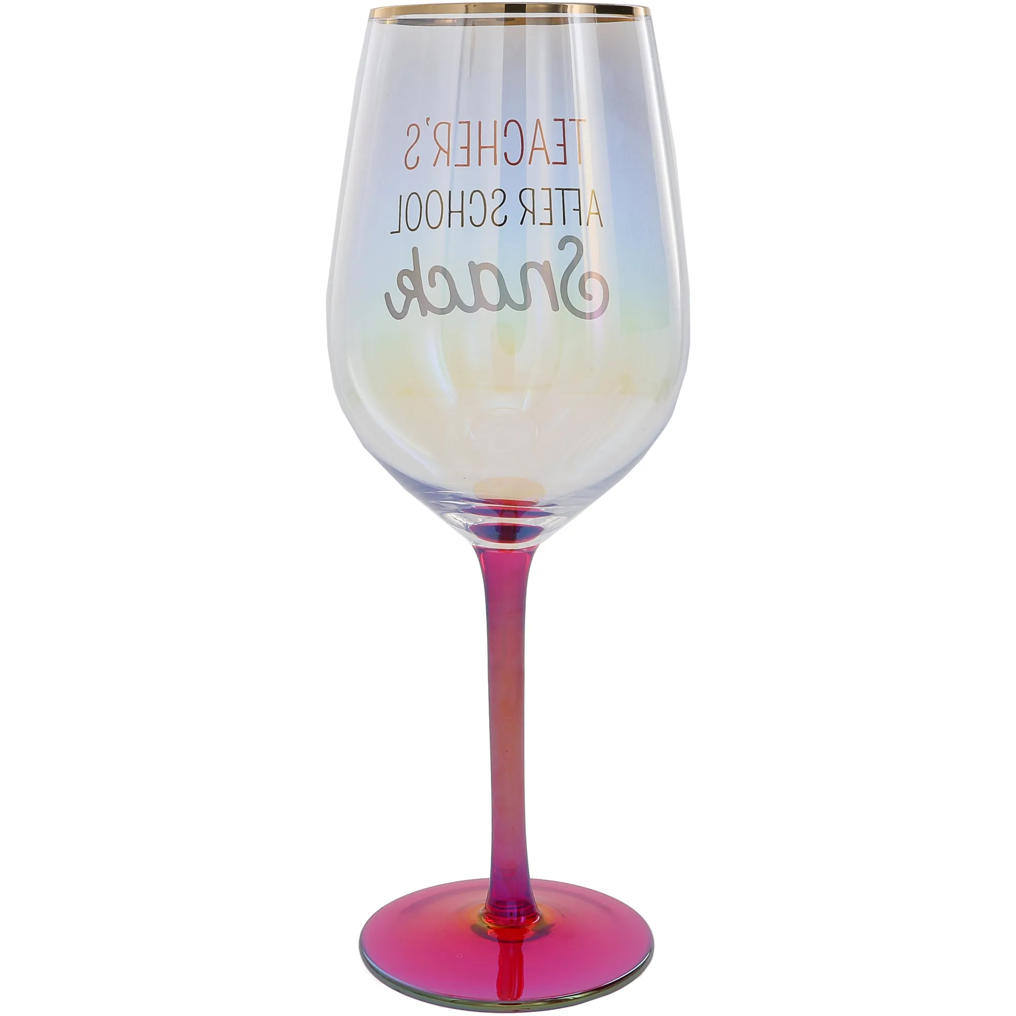 After School Snack 16 oz Wine Glass