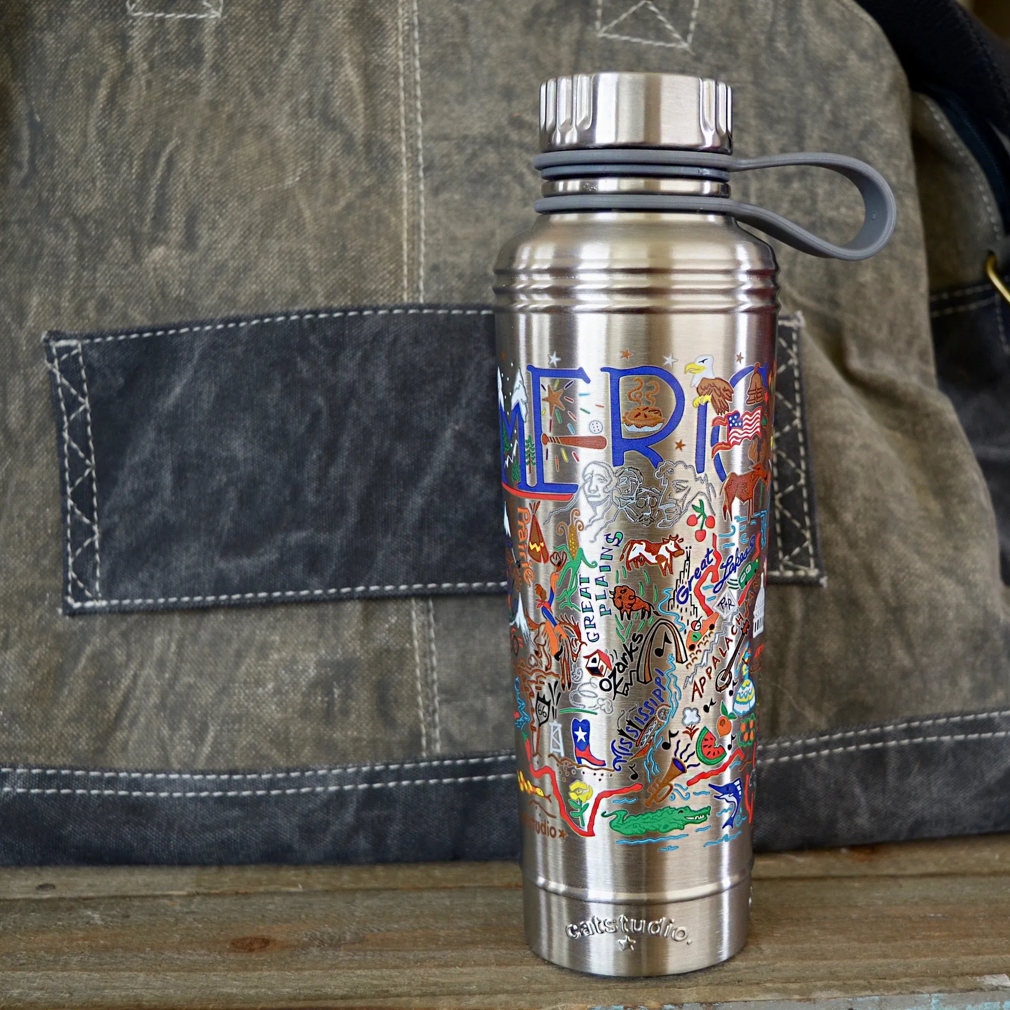 America Thermal Water Bottle