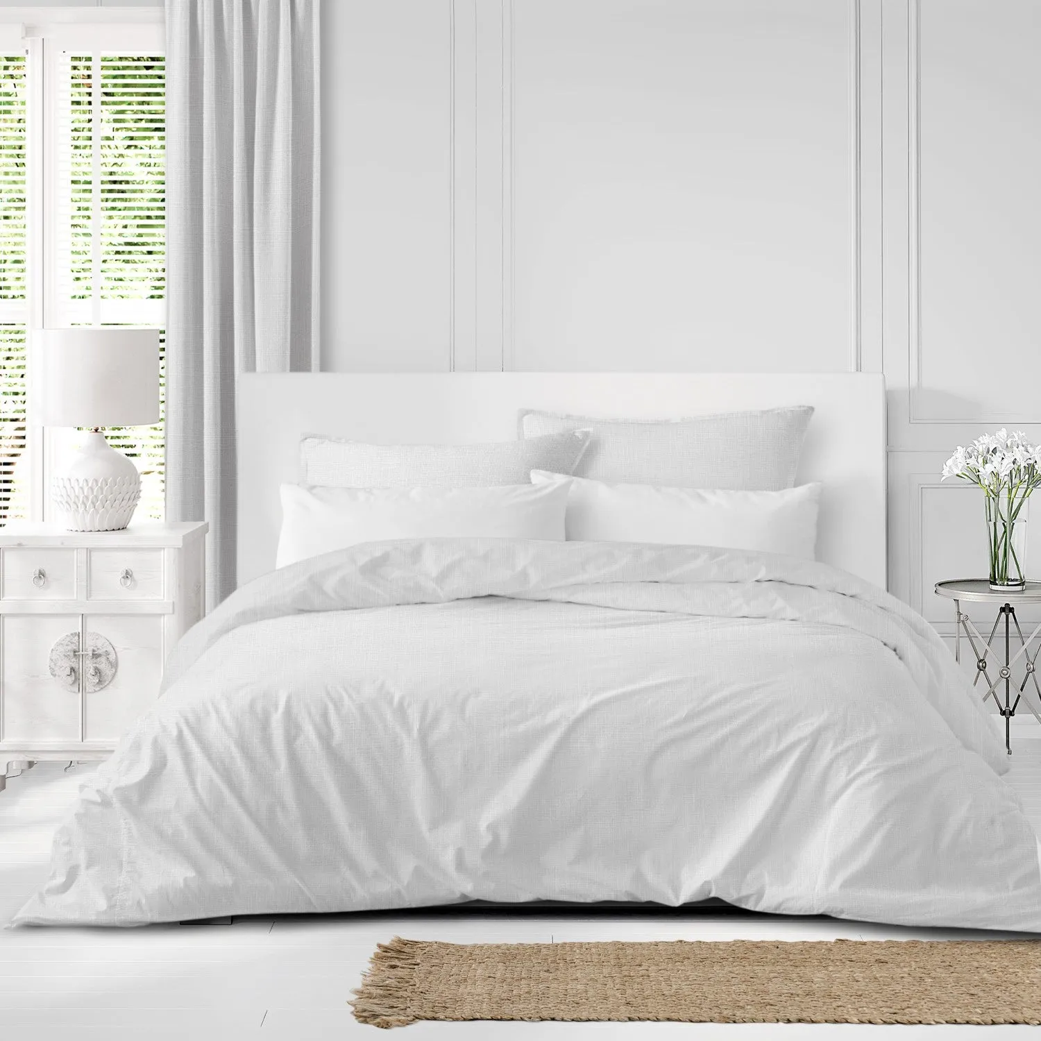 Ancebridge Bright White Bedding