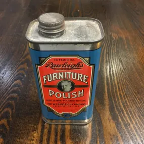 Antique Rawleigh's Furniture Polish Tin