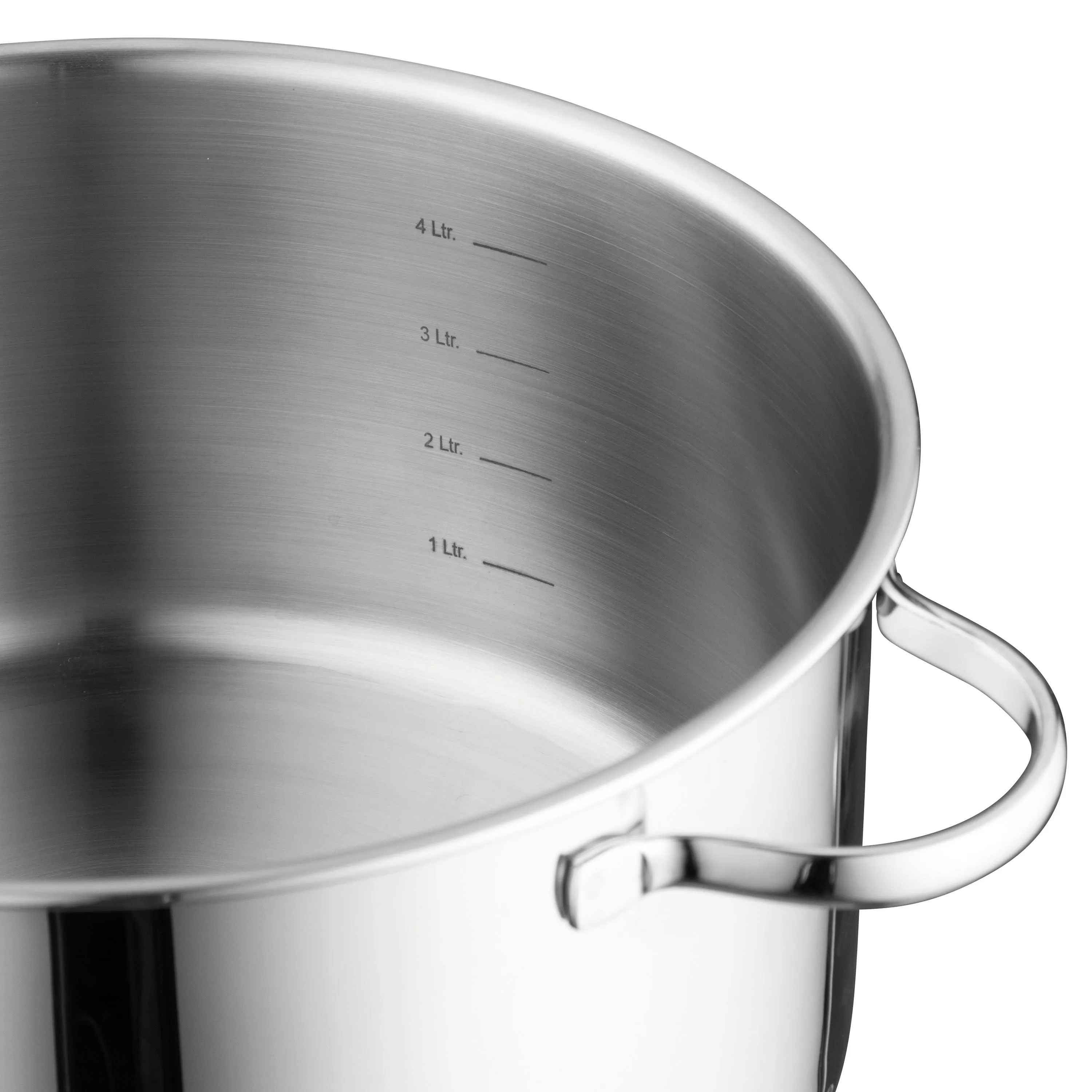 BergHOFF Comfort 10" 18/10 Stainless Steel Stockpot 7.2Qt., Glass Lid