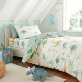 Bianca Dinosaurs Natural Duvet Set