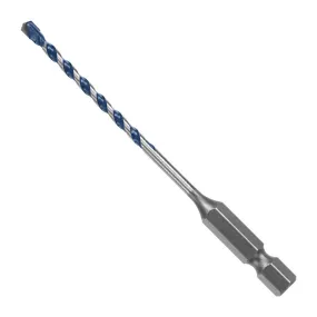 Bosch BlueGranite Turbo 1/8 in. X 3 in. L Carbide Tipped Hammer Drill Bit Hex Shank 1 pc