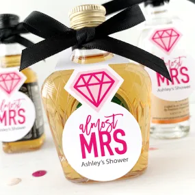 Bridal Shower Tags Almost Mrs