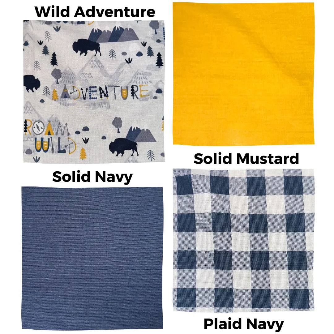 CF Baby Custom Bedding | Wild Adventure Collection