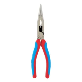 Channellock 388CB 8-inch Code Blue XLT Combination Bent Long Nose Pliers with Cutter