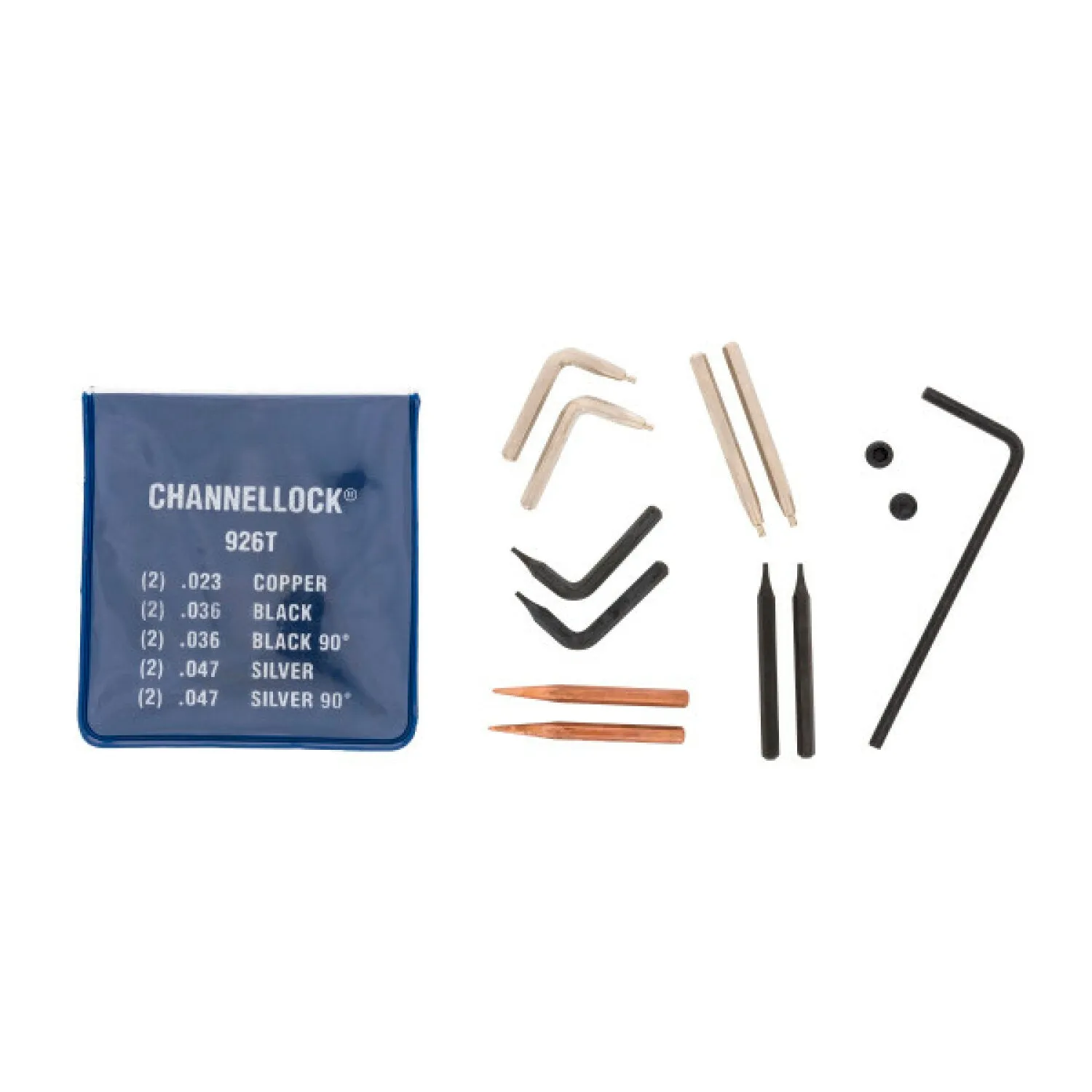 Channellock 926T 5pc Universal Retaining Ring Tip Kit