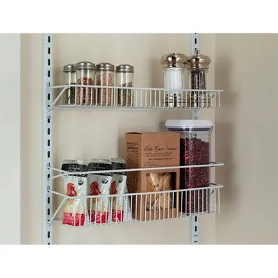 ClosetMaid 8 Tier Over-the-Door Adjustable Wire Rack White