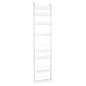 ClosetMaid 8 Tier Over-the-Door Adjustable Wire Rack White