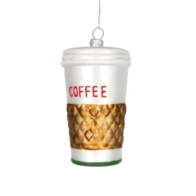 Coffee Cup Christmas Ornament