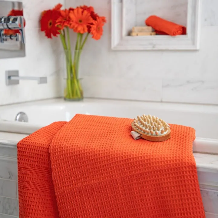 Coral Towel Set, Classic Style