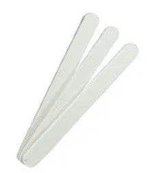 Cre8tion Disposable MINI Nail File, WOOD Center Zebra, Grit 180/180, (Packing: 50 pcs/pack - 100 packs/case), 07048