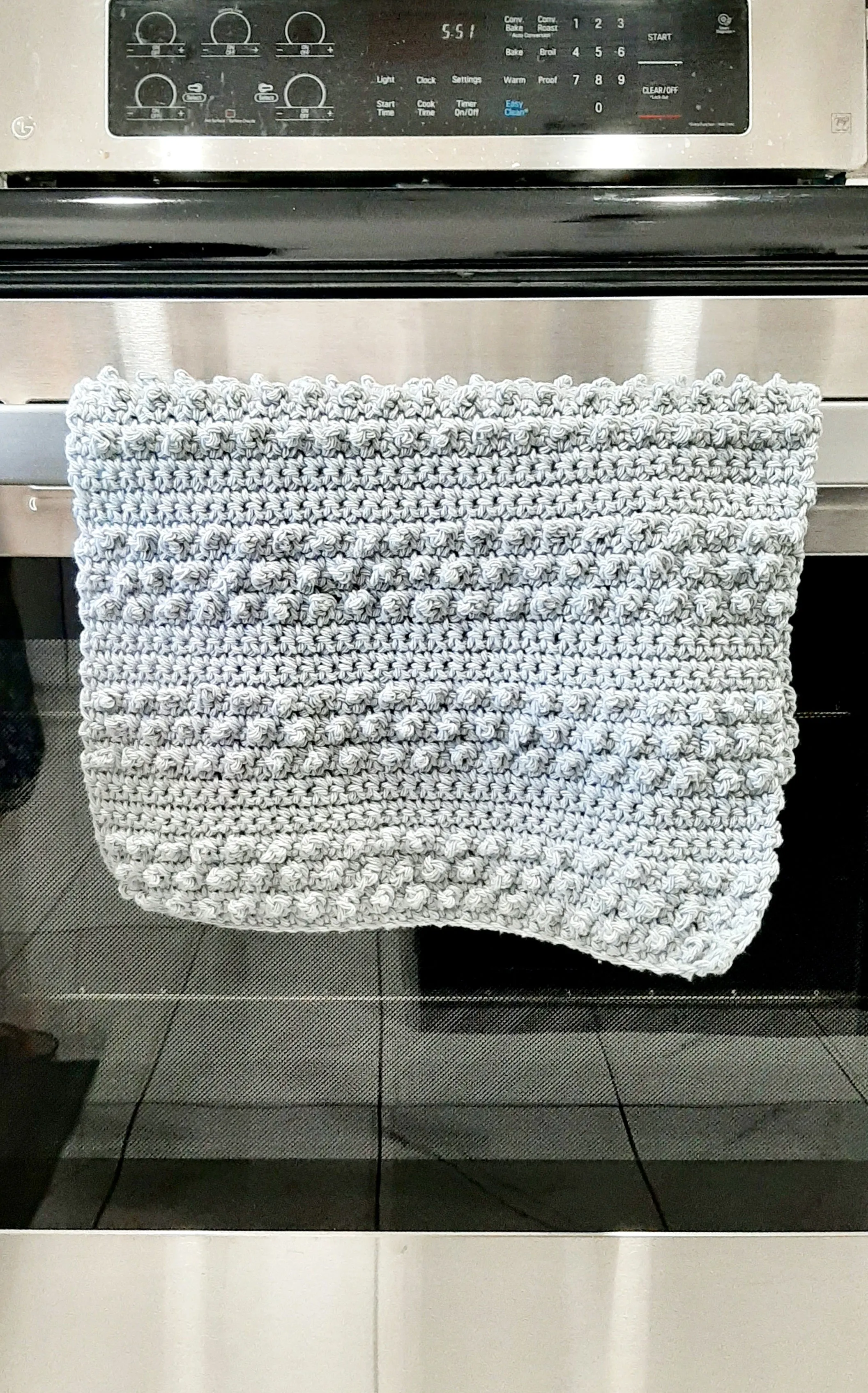 Crochet Kitchen Hanging Towel | 100% Cotton | Handmade