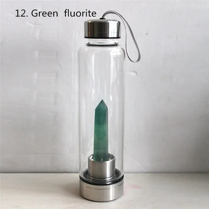 Crystal Infuser Water Bottle