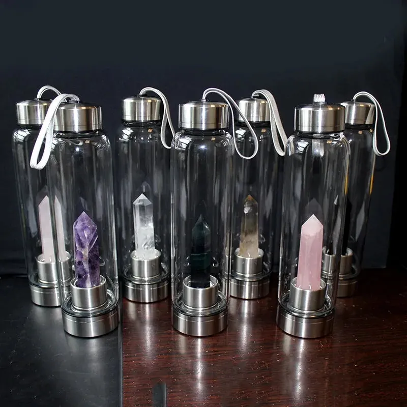 Crystal Infuser Water Bottle