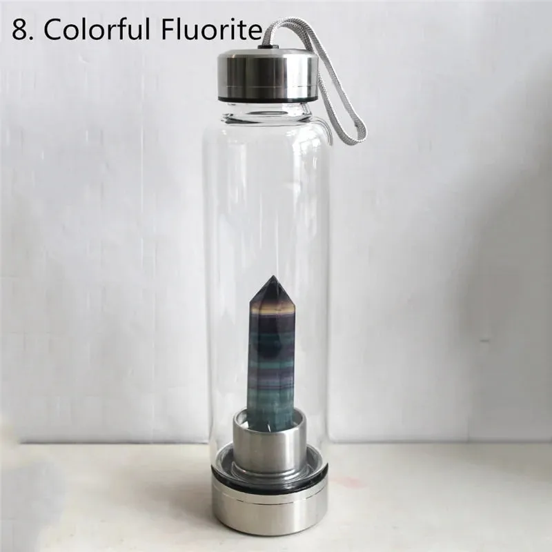 Crystal Infuser Water Bottle