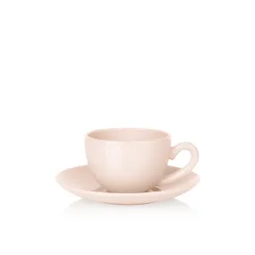 Cup W. Saucer | Peach