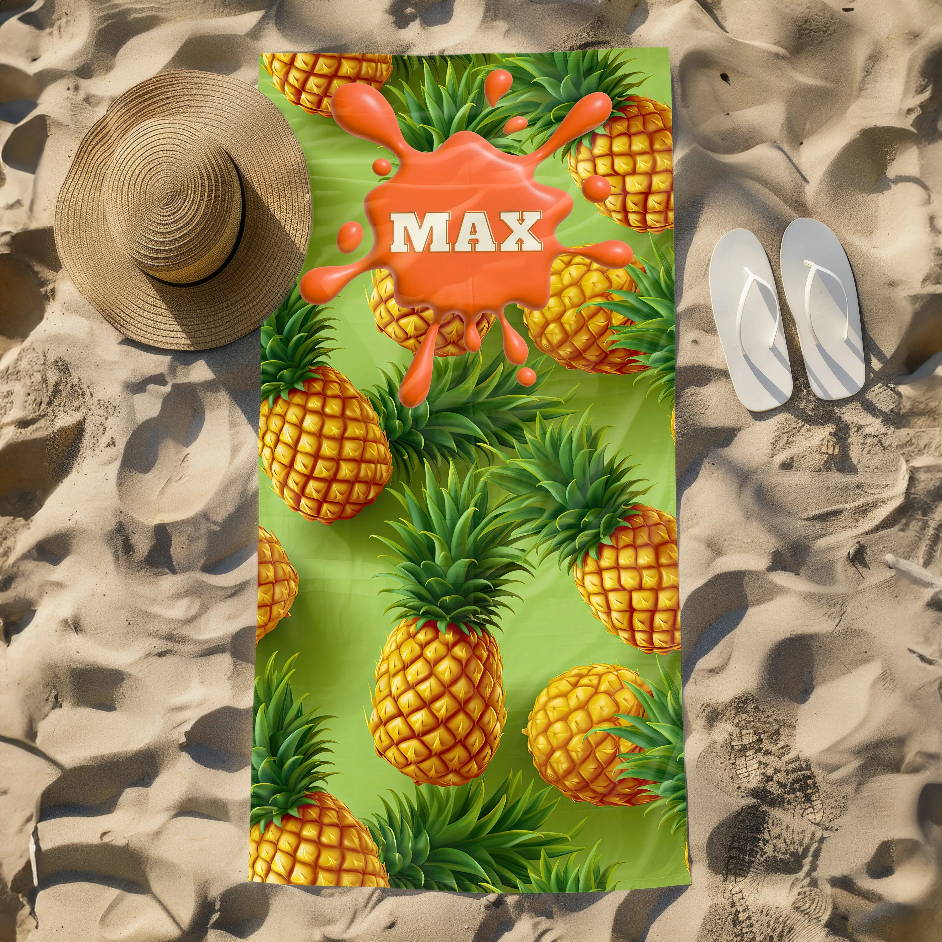 Custom Beach Towel | Personalized Summer Towel