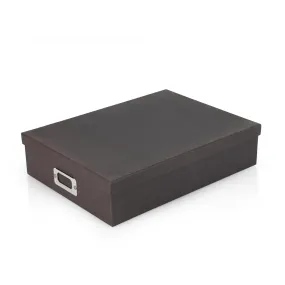 Dark Grey Office Storage Box