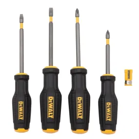 DeWALT MAX FIT Series DWHT62054 Screwdriver Set, 4-Piece, Specifications: Ergonomic Handle :SET: QUANTITY: 1