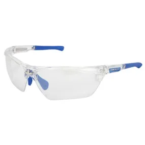 DM1329 MCR Safety Dominator DM3 Series Safety Glasses, I/O Clear Mirror Lens