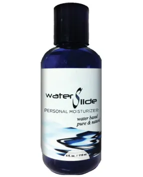 Earthly Body Water Slide Personal Lubricant W-carrageenan - 4 Oz Bottle