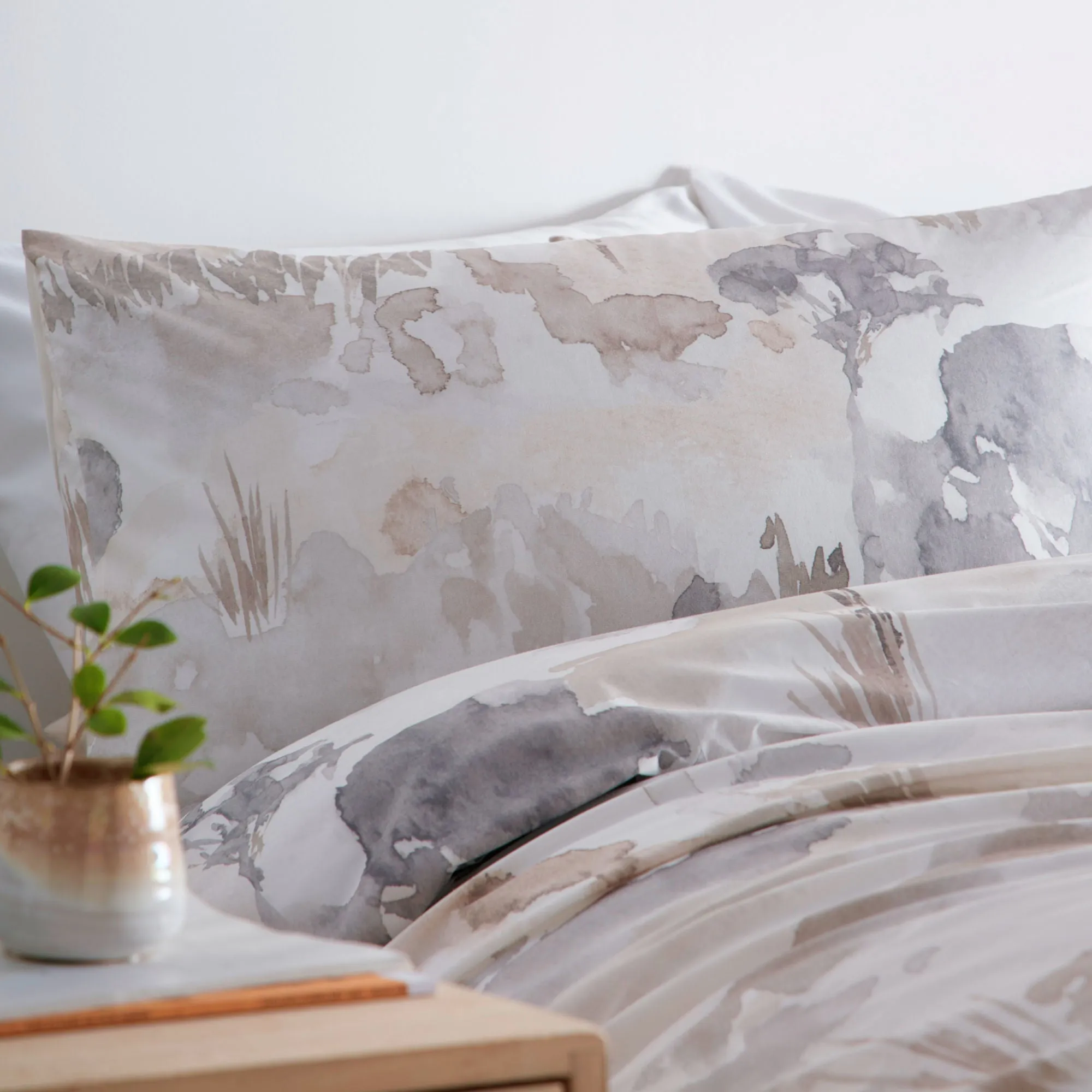 Edale Duvet Cover Set by Appletree Loft in Linen