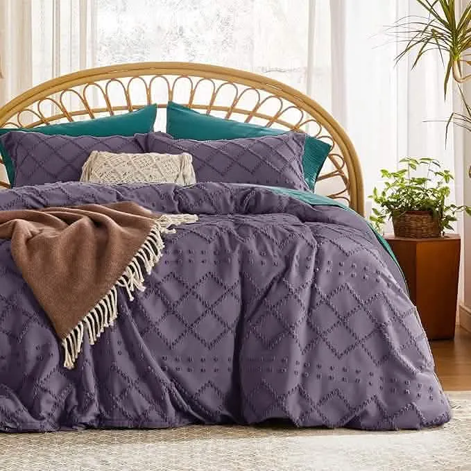 Embroidery Boho Duvet Cover Set