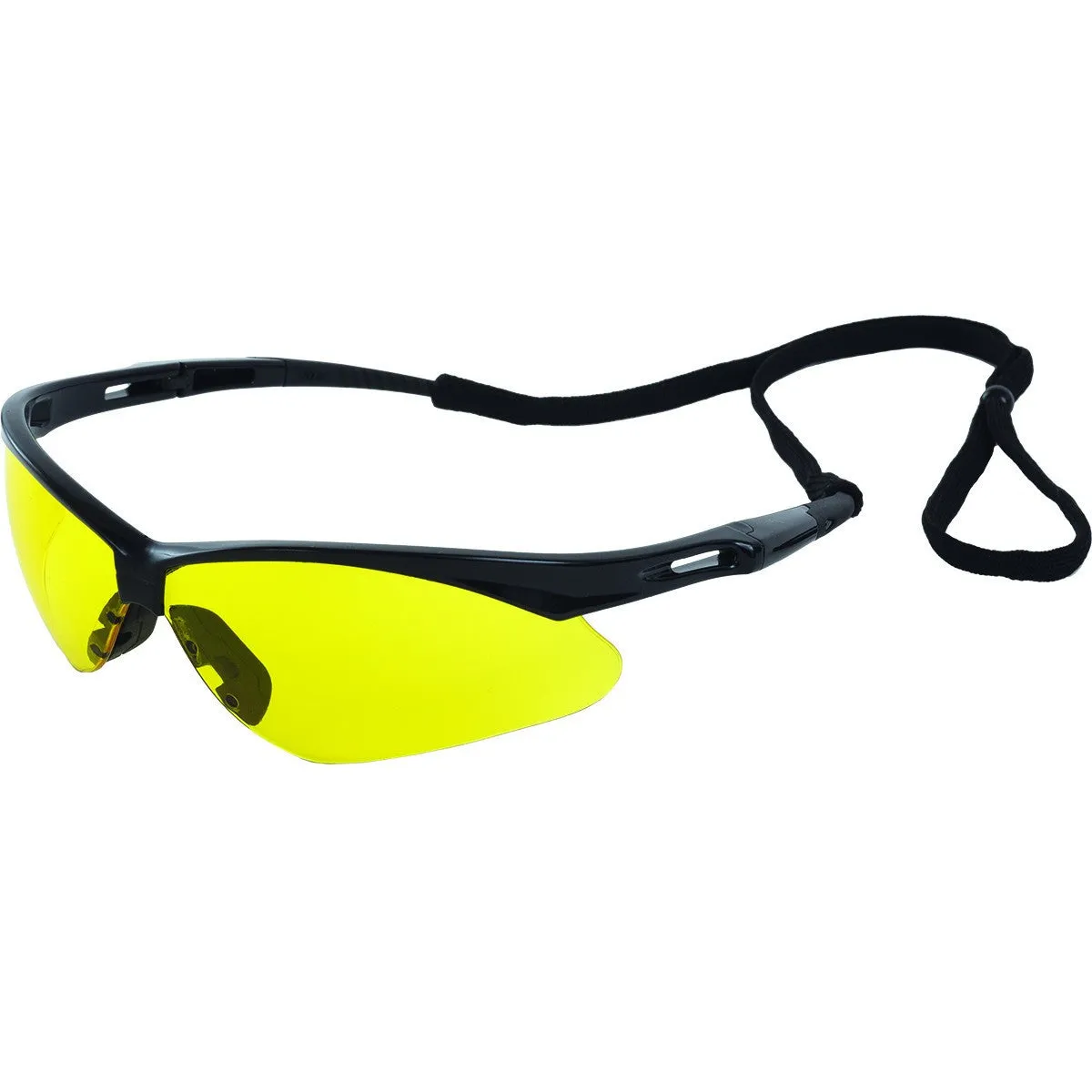 ERB Octane Black Amber Safety Glasses #15328