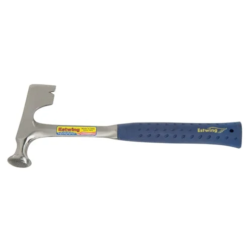 EstWing E3-11 11 oz Solid steel drywall hammer with blue vinyl shock reduction grip