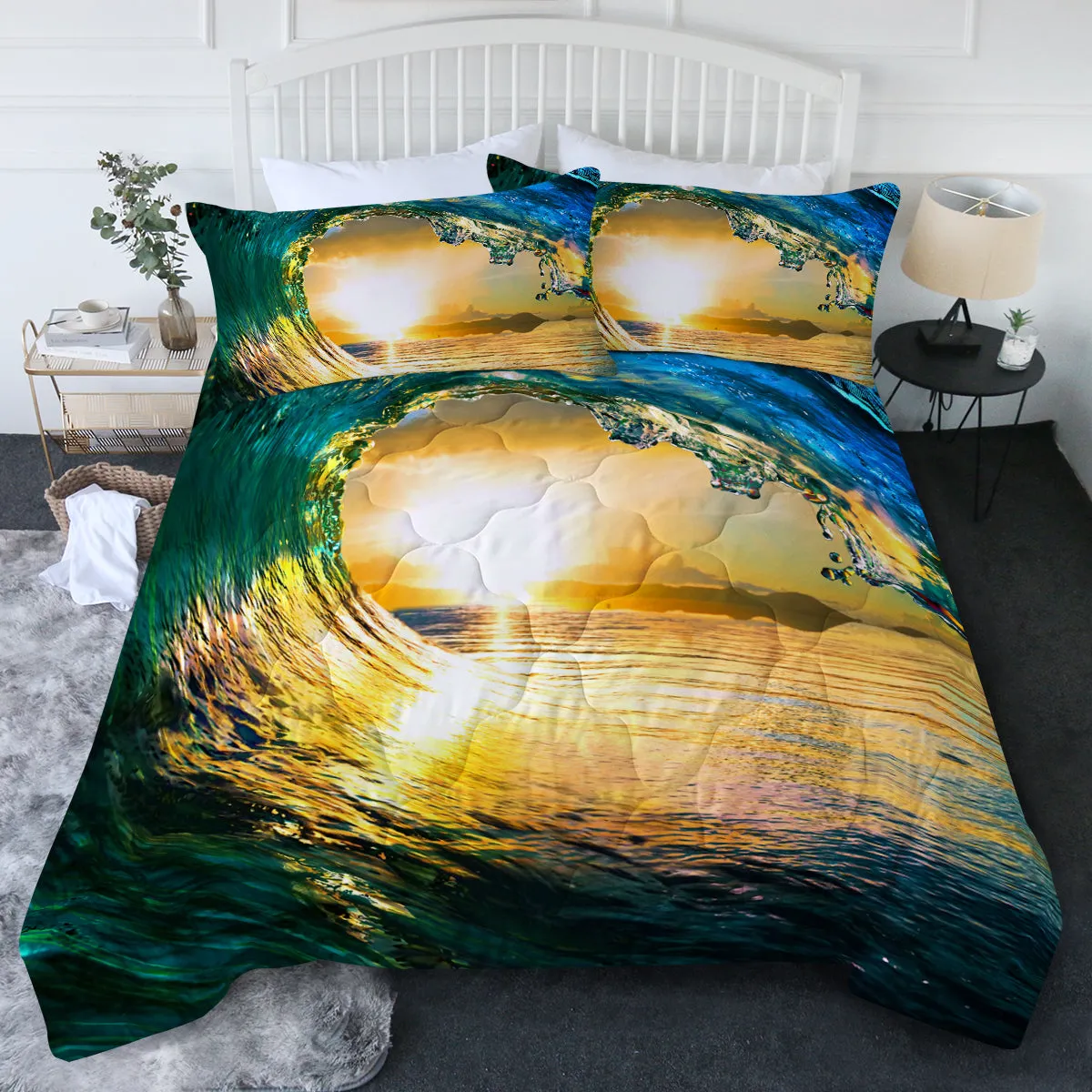 Eye of the Ocean Comforter Set