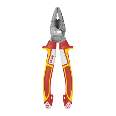 Felo 0715763793 Combination Pliers, VDE X 7"