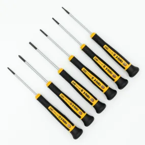 Felo 31844 Precision Jewelers Screwdriver Set 6 Piece with Plastic Storage Box