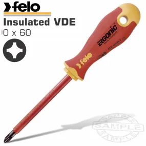 FELo 414 Ph0X60 S/DRiver Ergonic Insulated Vde FEL41400190