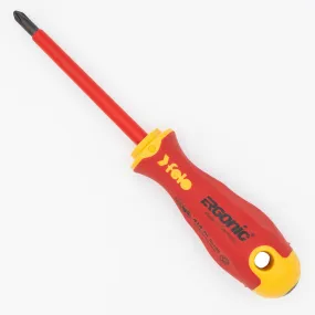 Felo 53155 Ergonic VDE Insulated Phillips #2 x 4" Screwdriver