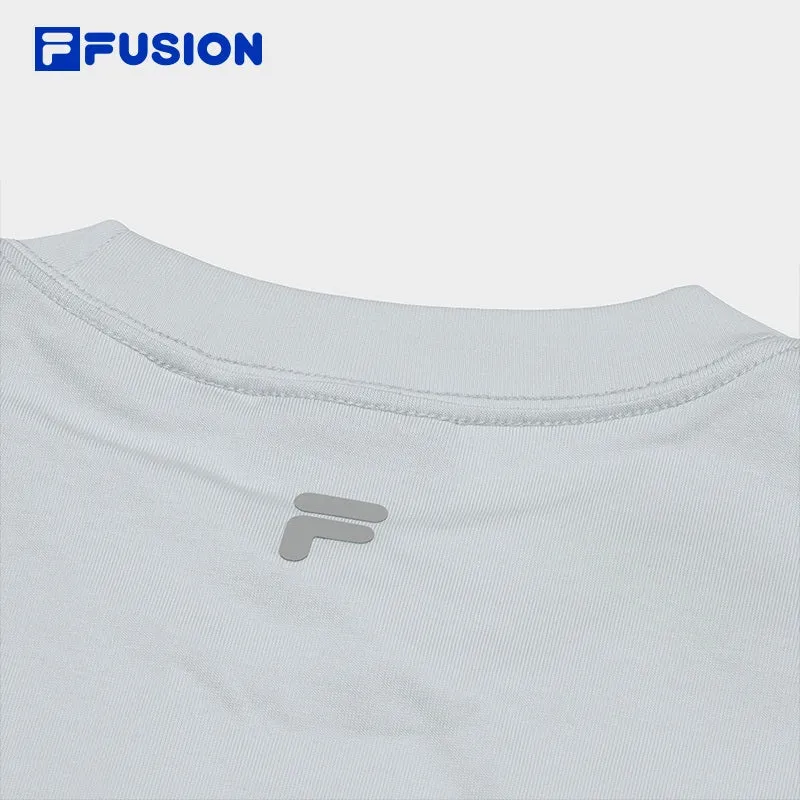 FILA FUSION INLINE UNIFORM Men Short Sleeve T-shirt (Ash  / Black)