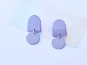 Four Eyes Ceramics: Mini Dome Earrings