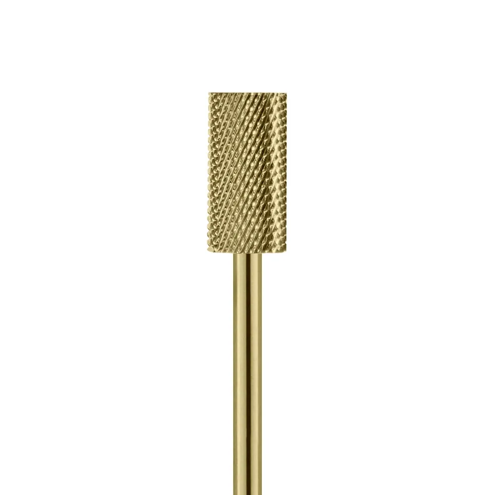 Gold Carbide - Large Barrel E-File Nail Drill Bit