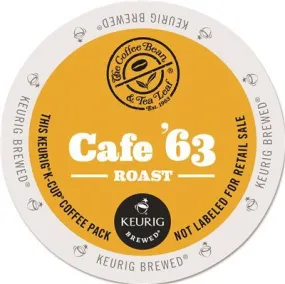 Green Mountain Coffee Cafe 63 Roast Coffee K-Cups 22 Per Box