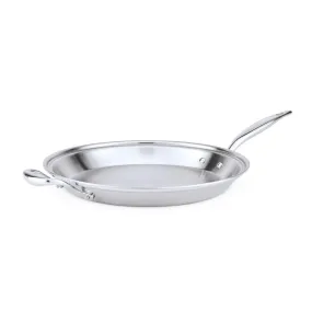 Heritage Steel 5-ply Stainless 13.5″ French Skillet