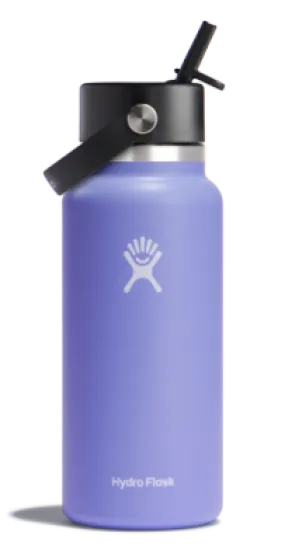 Hydro Flask 32 oz Wide Mouth with Flex Straw Cap